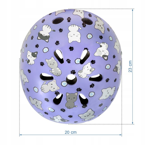 Kask ochronny Kidwell ORIX Plus Kitty S rower hulajnoga