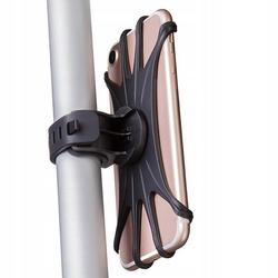 Bobike uchwyt rowerowy na telefon na smartfona do wózka Dooky czarny