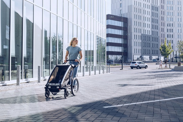 THULE Chariot Lite 2 przyczepka rowerowa podwójna dla 1 lub 2 dzieci wózek