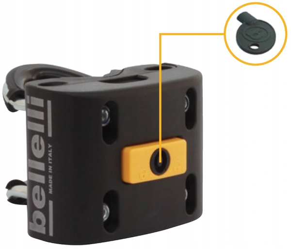 BELLELLI Tiger Relax fotelik rowerowy odchylany