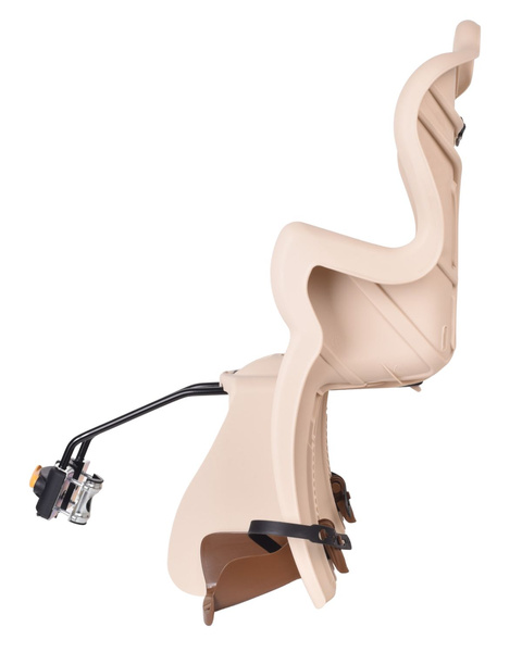 BELLELLI B-One Standard fotelik rowerowy na ramę beżowy