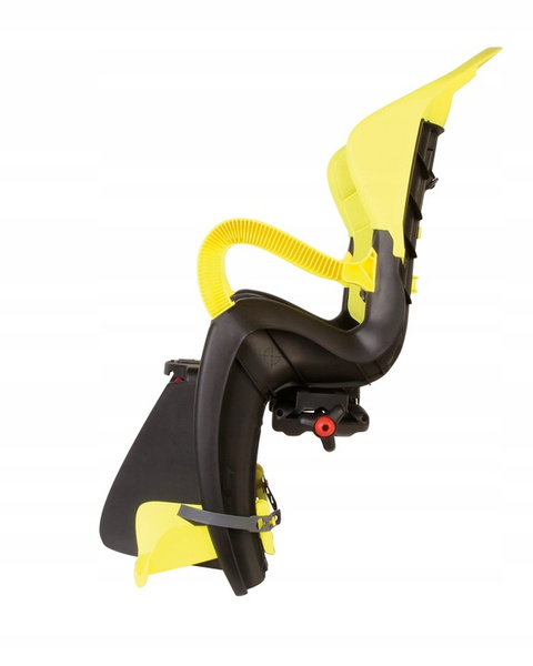 BELLELLI Tiger Clamp fotelik rowerowy na bagażnik HI-VIZ