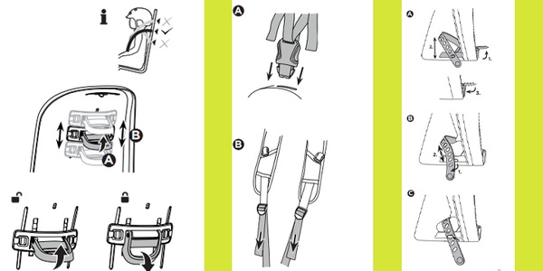 THULE RideAlong 2 fotelik rowerowy montowany do ramy