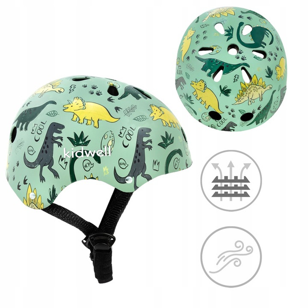 Kask ochronny Kidwell ORIX Plus Dino M rower hulajnoga