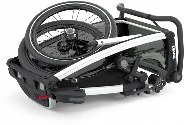 THULE Chariot Lite 2 przyczepka rowerowa podwójna dla 1 lub 2 dzieci wózek