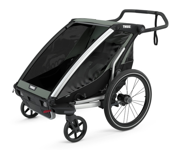 THULE Chariot Lite 2 przyczepka rowerowa podwójna dla 1 lub 2 dzieci wózek