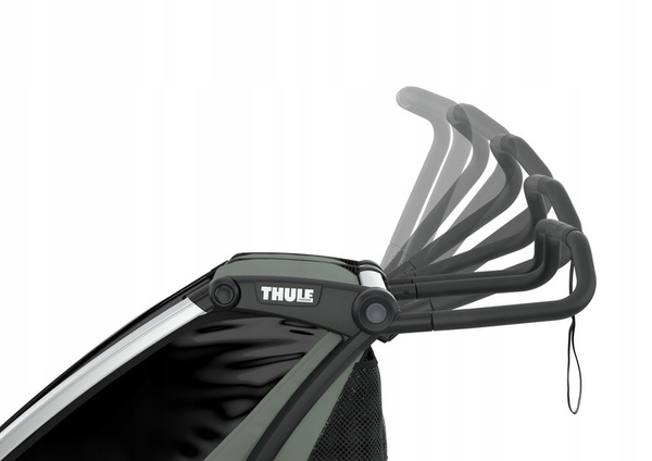 THULE Chariot Lite 2 przyczepka rowerowa podwójna dla 1 lub 2 dzieci wózek