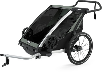 THULE Chariot Lite 2 przyczepka rowerowa podwójna dla 1 lub 2 dzieci wózek