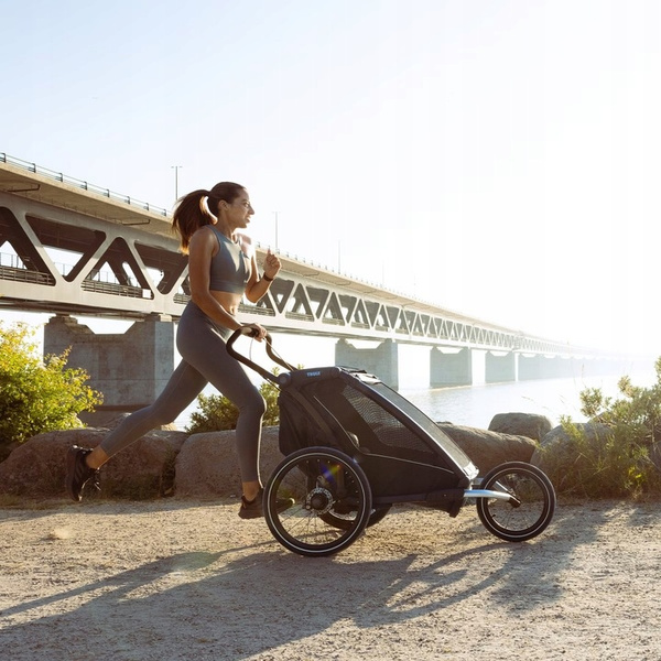 Przyczepka rowerowa dla dzieci Thule Chariot Sport 2 Single Gold