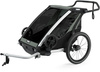 THULE Chariot Lite 2 przyczepka rowerowa podwójna dla 1 lub 2 dzieci wózek