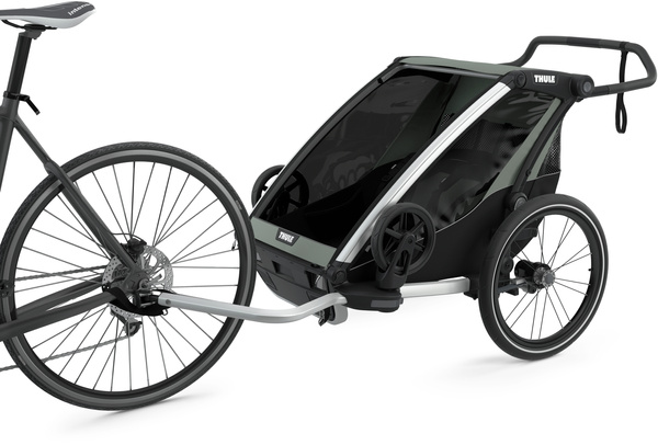 THULE Chariot Lite 2 przyczepka rowerowa podwójna dla 1 lub 2 dzieci wózek