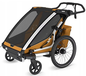 THULE CHARIOT SPORT 2 DOUBLE przyczepka rowerowa dwuosobowa wózek 2024