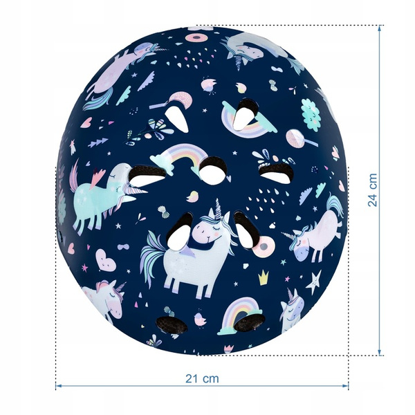 Kask ochronny Kidwell ORIX Plus Unicorn M rower hulajnoga