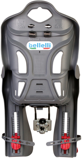 BELLELLI B-One Standard fotelik rowerowy na ramę szary