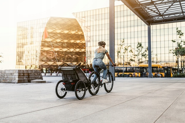 THULE Chariot Lite 2 przyczepka rowerowa podwójna dla 1 lub 2 dzieci wózek