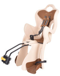 BELLELLI B-One Standard fotelik rowerowy na ramę beżowy